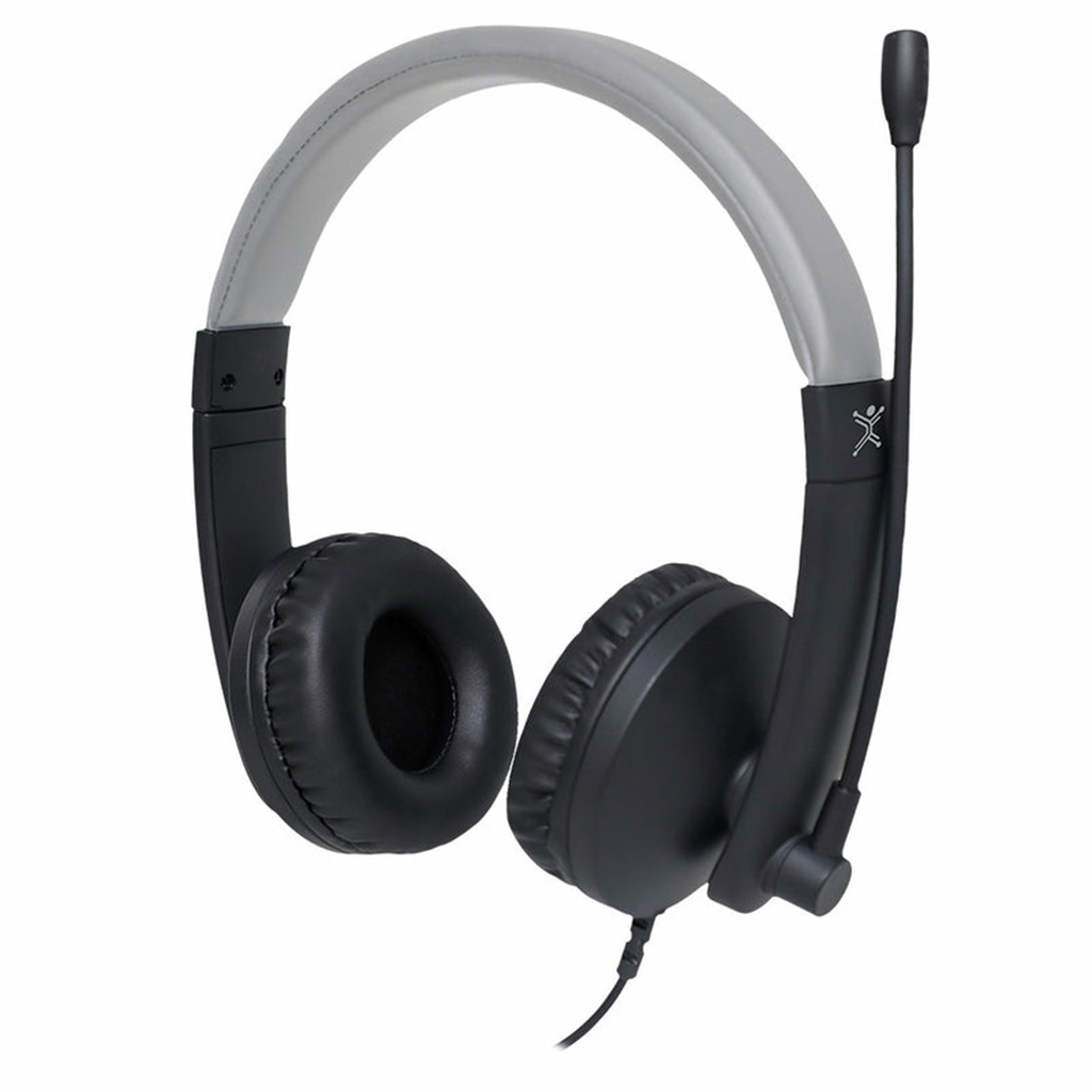 Audífonos con Micrófono Loudy Perfect Choice Alámbrico USB Negro/Gris ...